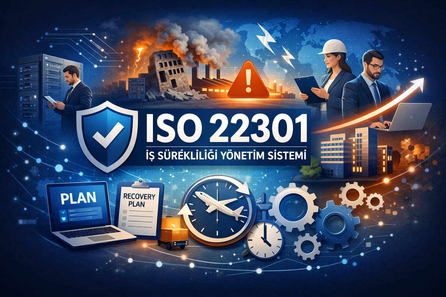 ISO 22301 İş Sürekliliği Yönetim Sistemi Belgesi Nedir? Nasıl Alınır?