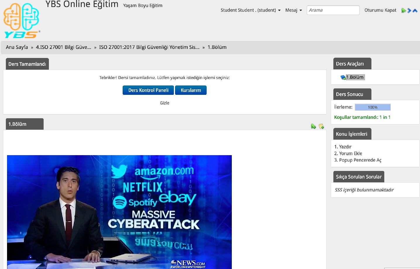 Online ISO 22000 Gıda Güvenliği Yönetim Sistemi Eğitimi (4 Sertifika) - Görsel 3