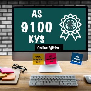Online AS 9100 Havacılık ve Uzay Kalite Yönetim Sistemi Eğitimi (4 Sertifika)