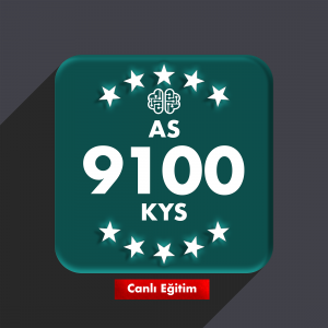 Online Canlı AS9100 Havacılık Kalite Yönetim Sistemi Eğitimi